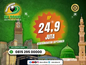 Umrah UMR (Umrah Maksimal Rasanya) 9 Hari – 02 September 2026